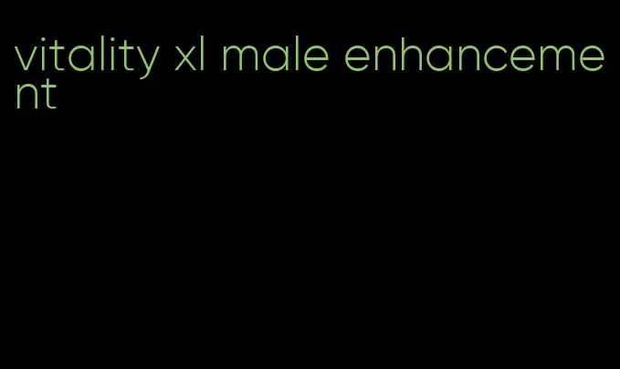 vitality xl male enhancement