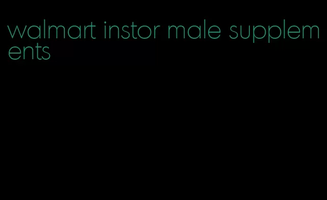 walmart instor male supplements