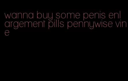 wanna buy some penis enlargement pills pennywise vine