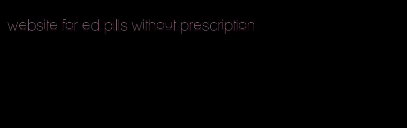 website for ed pills without prescription