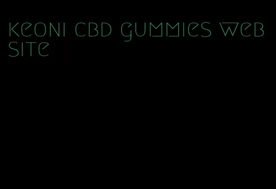 keoni cbd gummies website