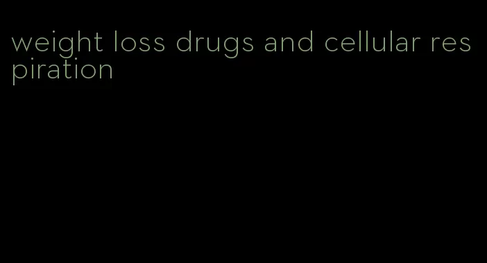 weight loss drugs and cellular respiration