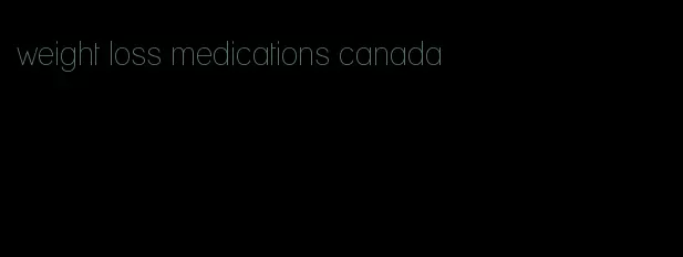 weight loss medications canada