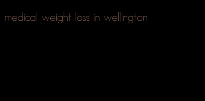 medical weight loss in wellington