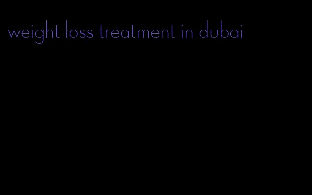 weight loss treatment in dubai