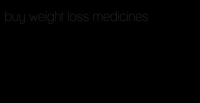 buy weight loss medicines