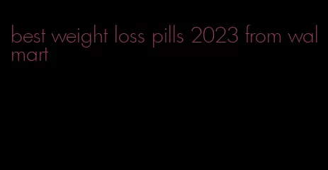 best weight loss pills 2023 from walmart