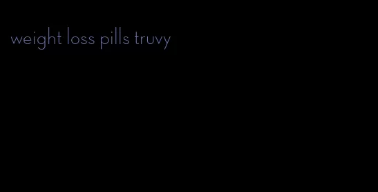 weight loss pills truvy