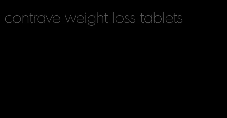 contrave weight loss tablets