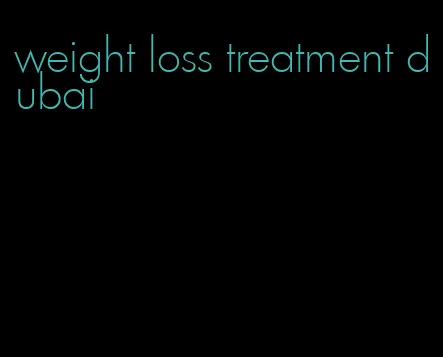 weight loss treatment dubai