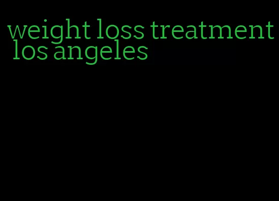 weight loss treatment los angeles