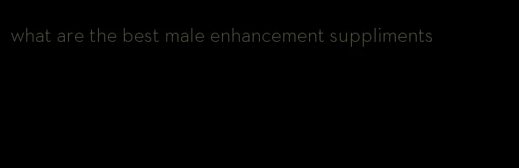 what are the best male enhancement suppliments