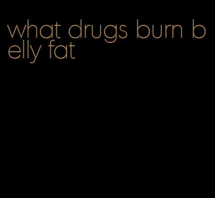 what drugs burn belly fat