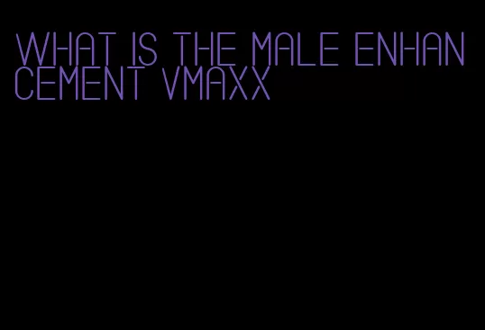 what is the male enhancement vmaxx