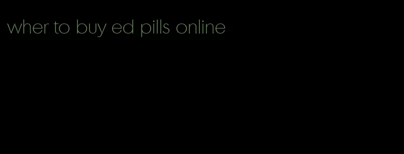 wher to buy ed pills online