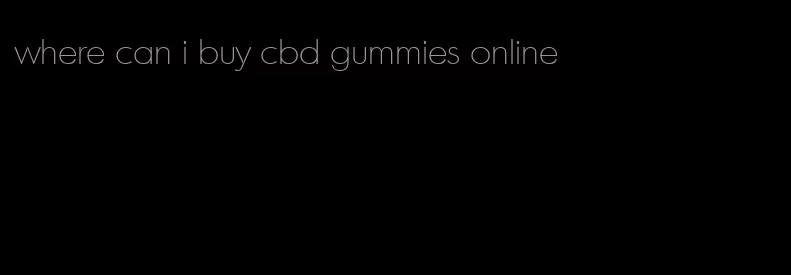 where can i buy cbd gummies online