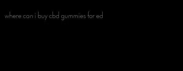 where can i buy cbd gummies for ed