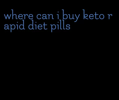 where can i buy keto rapid diet pills