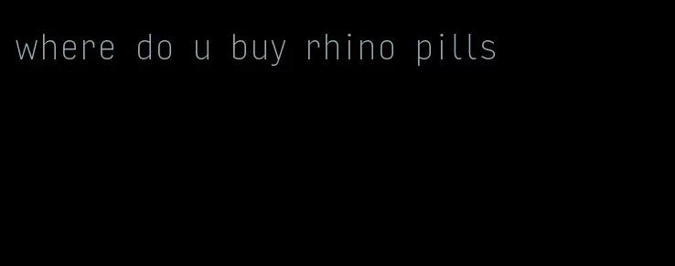 where do u buy rhino pills