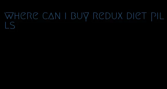 where can i buy redux diet pills