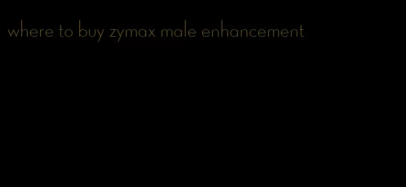 where to buy zymax male enhancement