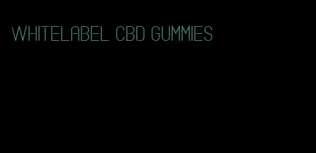 whitelabel cbd gummies