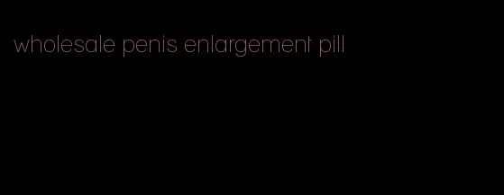 wholesale penis enlargement pill