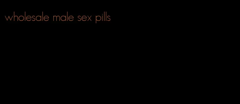 wholesale male sex pills