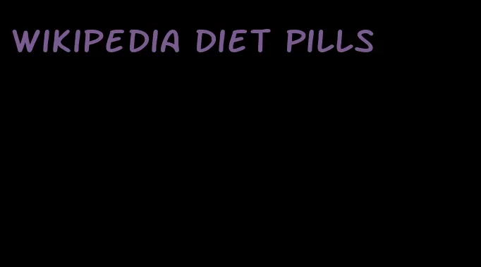 wikipedia diet pills