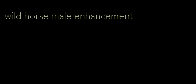 wild horse male enhancement