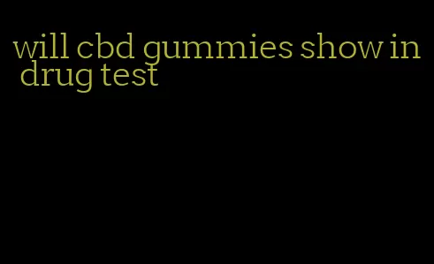 will cbd gummies show in drug test