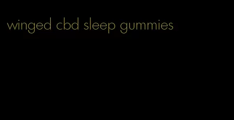 winged cbd sleep gummies