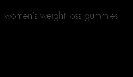 women's weight loss gummies