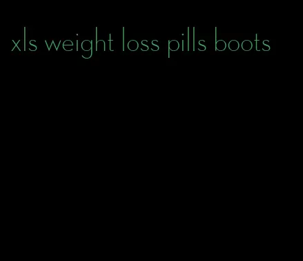 xls weight loss pills boots