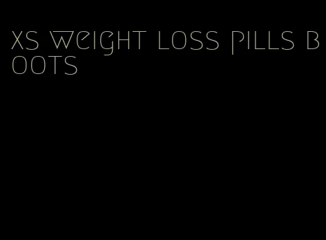 xs weight loss pills boots