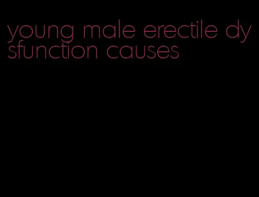 young male erectile dysfunction causes