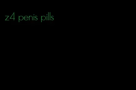 z4 penis pills